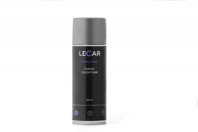 Смазка графитная аэрозоль LECAR (520 г) 