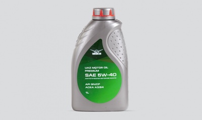 Масло УАЗ моторн PREMIUM 5W40 SN/CF (1л) 